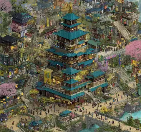 光棍影交付标准核对场景，工作人员在桌面逐条比对交付条目表